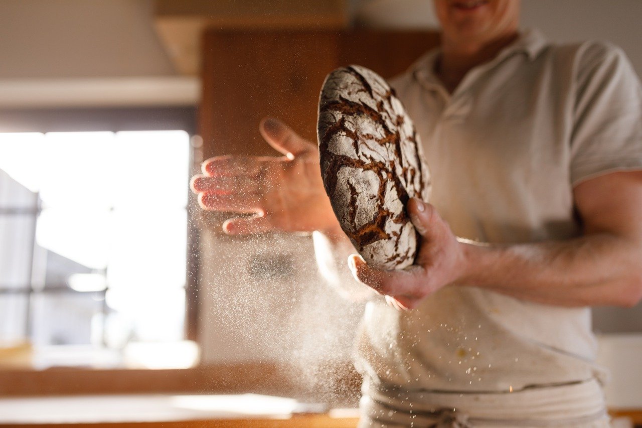 baker, bread, bake